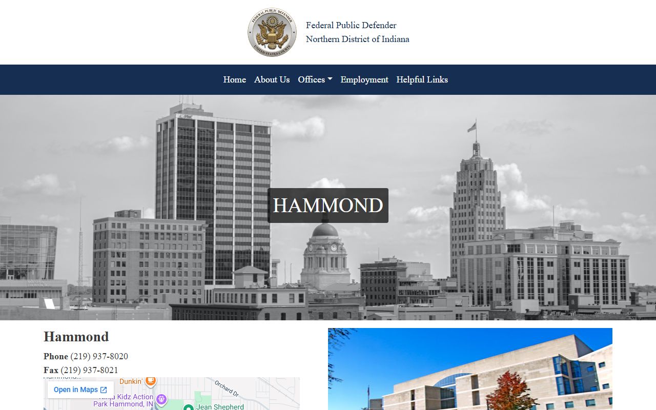 Benton County criminal court records federal defender source