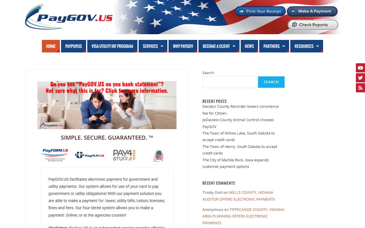 Benton County traffic court records PayGov payment portal
