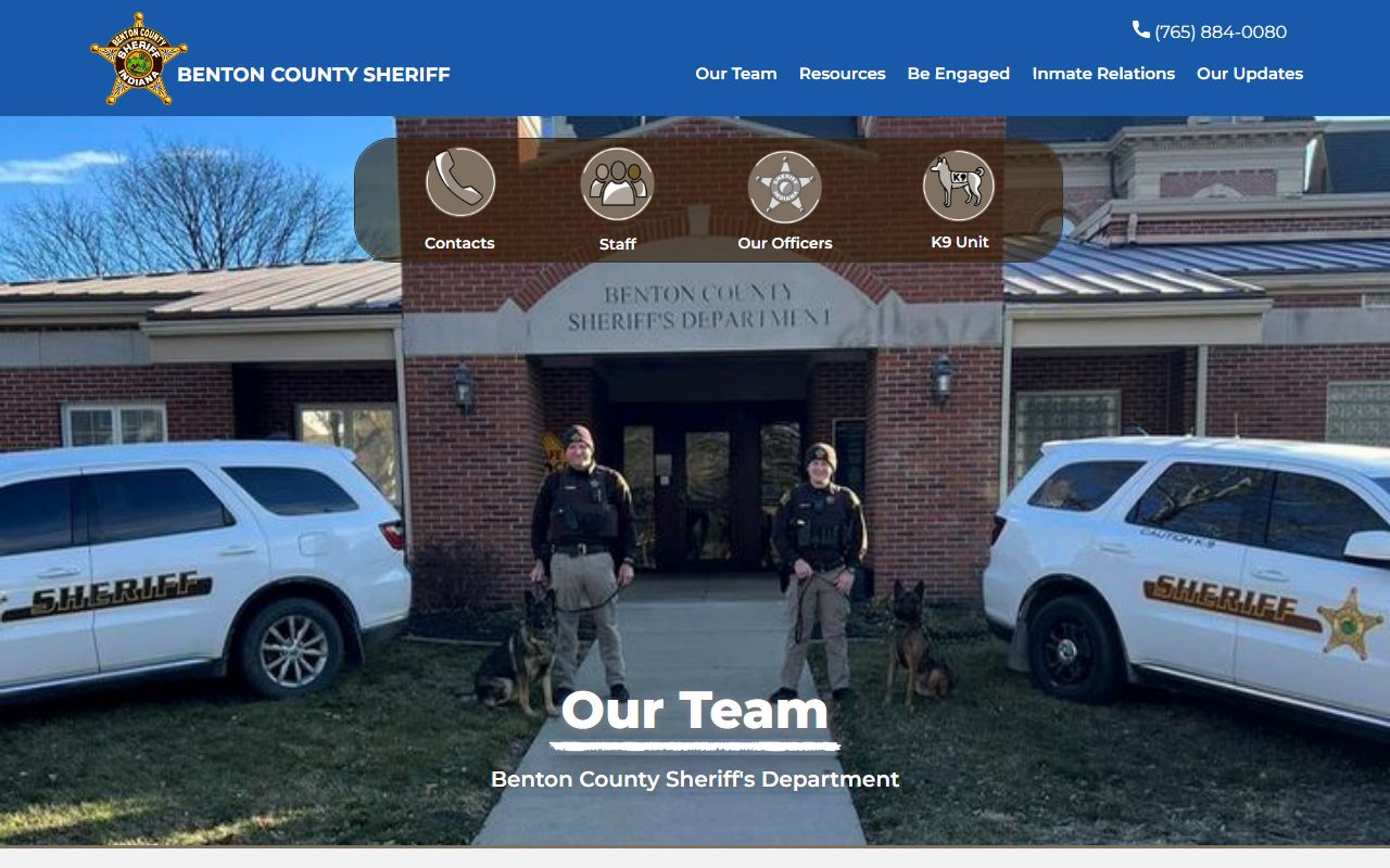 Benton County warrant search sheriff team contact routing source